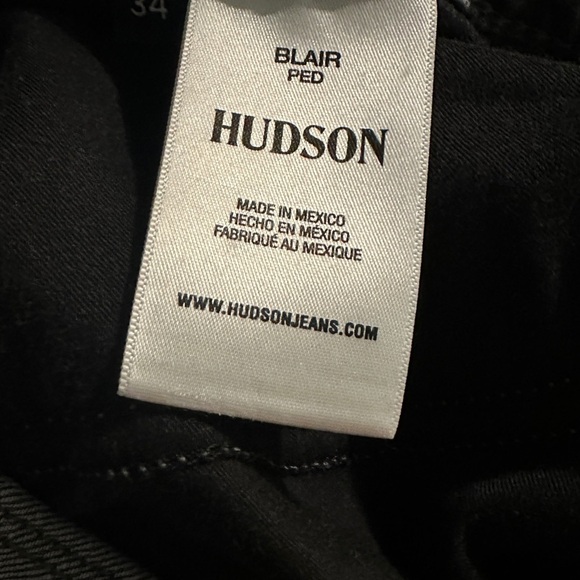 Hudson Denim Blair Gray Skinny Jeans Women's Size 34/18 - Picture 6 of 6